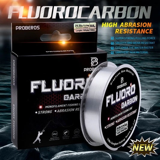 PROBEROS Fluorocarbon Coated Stealth Line - 100M