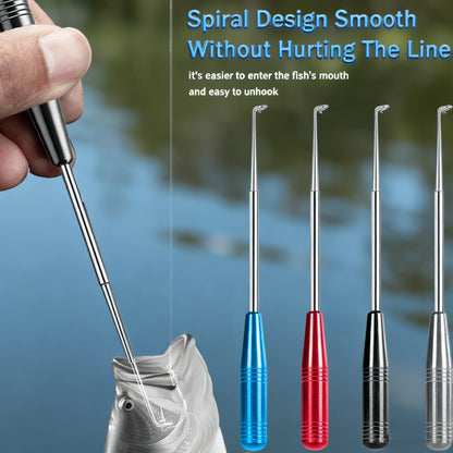 Fish Stainless Steel Safety Hook Remover | Rapid Decoupling Tool | Ergonomic Gun-Style Grip