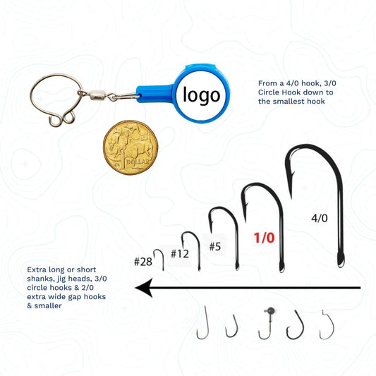 Professional Fishing Hook Knot Tying Tool | Steady Hook Holder | Perfect Knots Every Time | Saltwater Rated