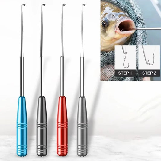 1-4Pcs Fish Stainless Steel Safety Hook Remover \| Rapid Decoupling Tool