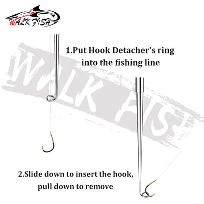 Walk Fish Stainless Steel Safety Hook Remover - Rapid Decoupling Tool