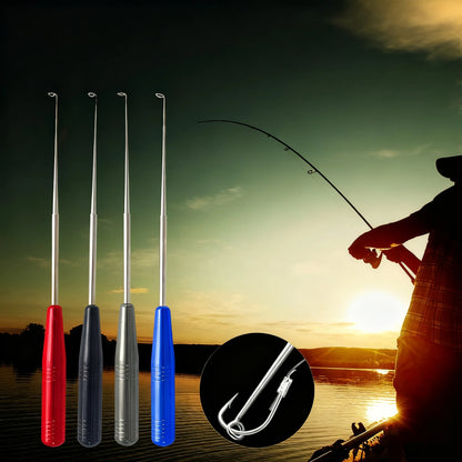 Fish Stainless Steel Safety Hook Remover | Rapid Decoupling Tool | Ergonomic Gun-Style Grip