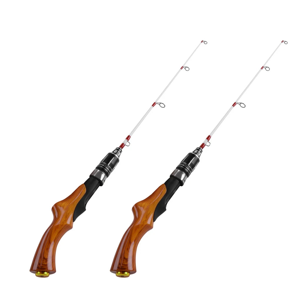 Premium Ice Fishing Rod & Reel Combo Kit - Complete Winter Gear Set