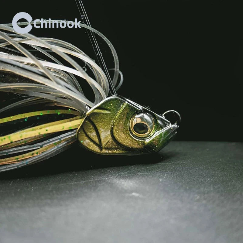 Chinook fishing lure featuring realistic design, perfect for using 13g metal jigs for fishing in various water conditions