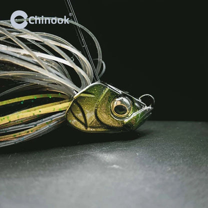 Chinook fishing lure featuring realistic design, perfect for using 13g metal jigs for fishing in various water conditions