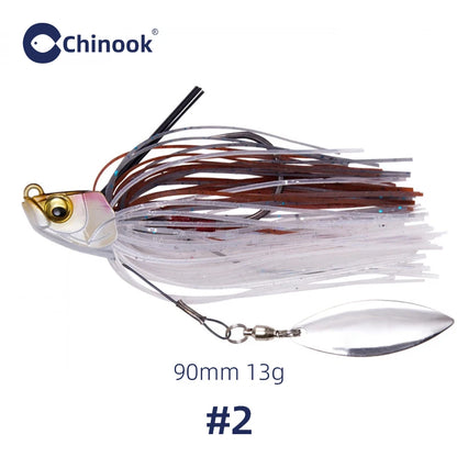 Chinook 90mm 13g metal jigs for fishing designed for effective lure presentation