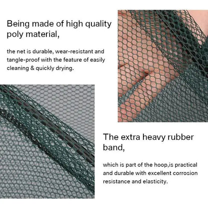 Durable landing nets for anglers made of high-quality, wear-resistant material for easy handling