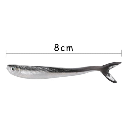 8cm realistic fishing lure from The Fishing Gear Shop, part of a set of 10 piece fishing lures