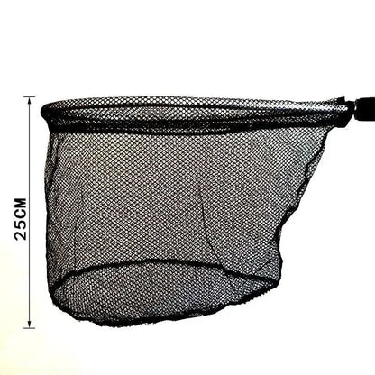 Lightweight aluminum fishing net with durable mesh design for easy catch and release