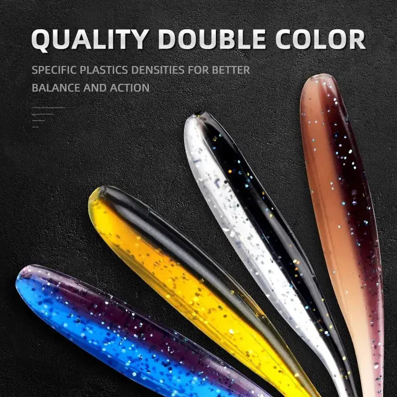 Meredith Easy Shiner lures in vibrant colors for improved balance and action during fishing