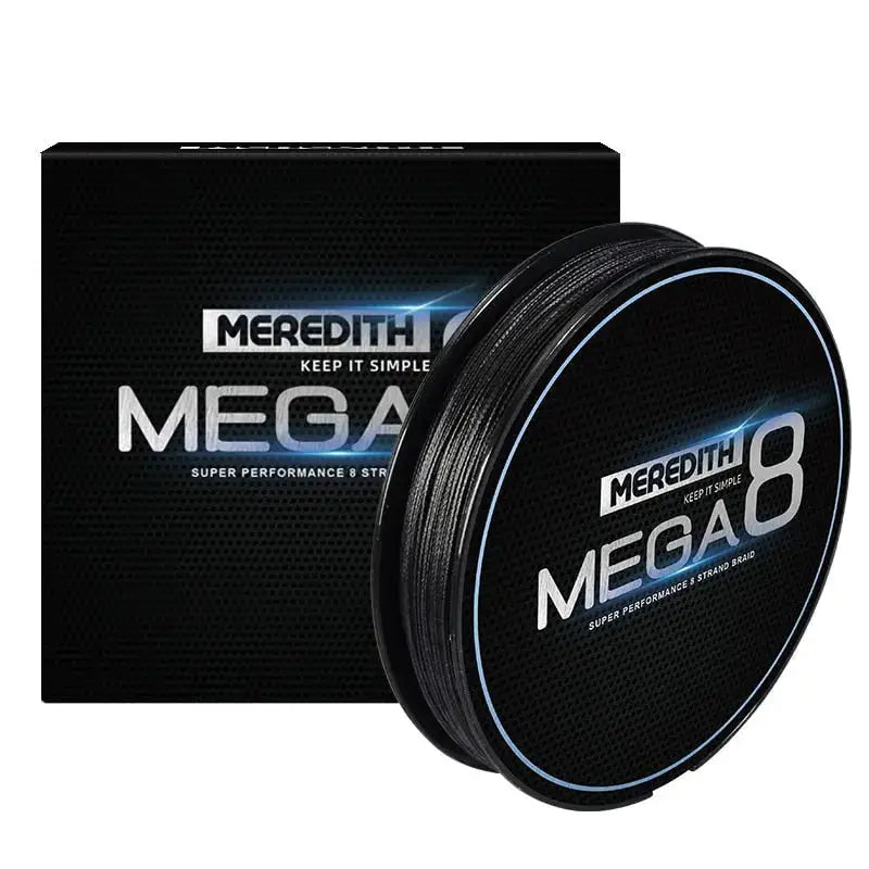 Meredith Mega 8x fishing line, durable and high-performance, perfect for serious anglers