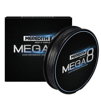 Meredith Mega 8x fishing line, durable and high-performance, perfect for serious anglers