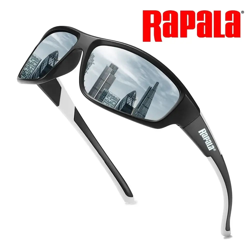 Rapala HD Polarized Sunglasses with sleek frame design for enhanced visibility while fishing