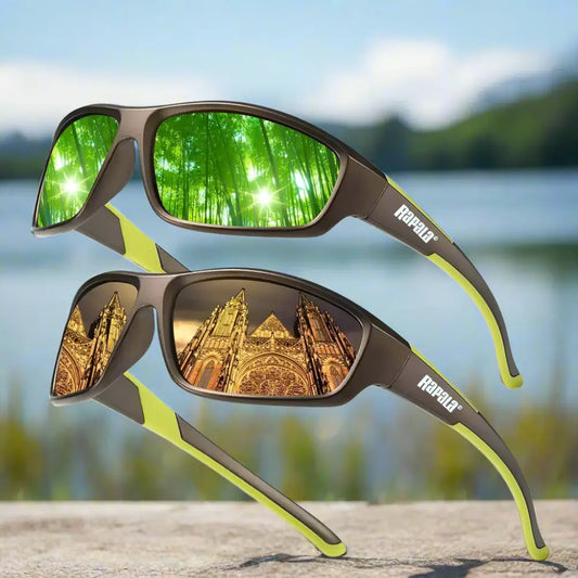 Rapala HD Polarized Sunglasses featuring stylish frames and high-quality lenses for fishing enthusiasts