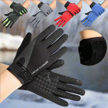 Thermal Waterproof Ice Fishing Gloves | Insulated for Sub-Zero Temps | Waterproof Protection with Grip