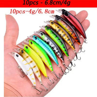 10pcs-4g-6.8cm