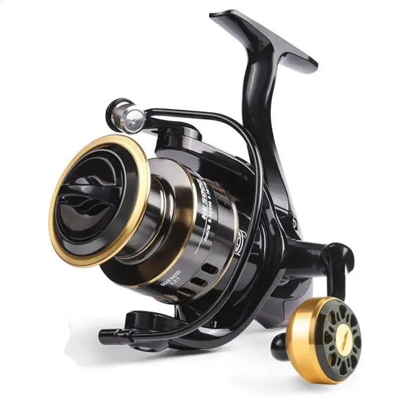 HE500-7000 fishing reel with durable construction and smooth drag system for seamless fishing experiences