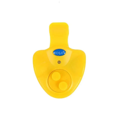 Bright Yellow Audible Fishing Alarm from The Fishing Gear Shop with Easy-to-Use Buttons
